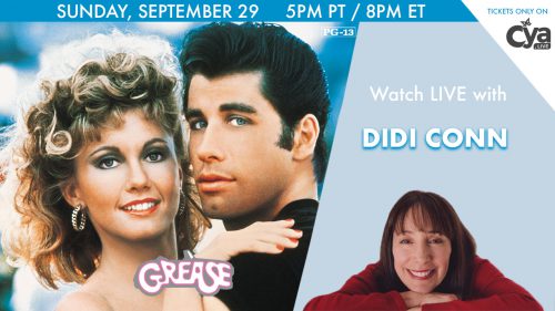 YouTube preview of Grease online movie party with Frenchy (Didi Conn)