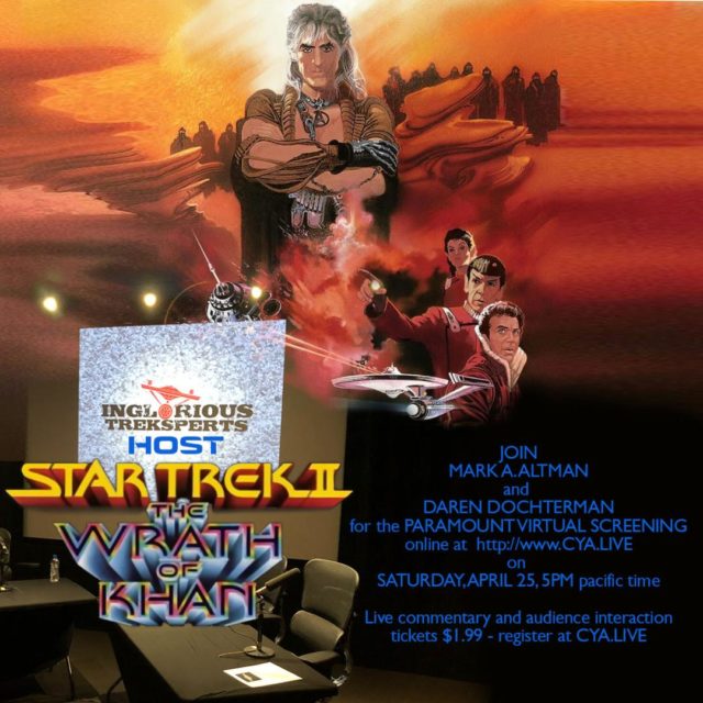 Paramount Hosting Live Virtual Screening Of Star Trek II: The Wrath Of Khan